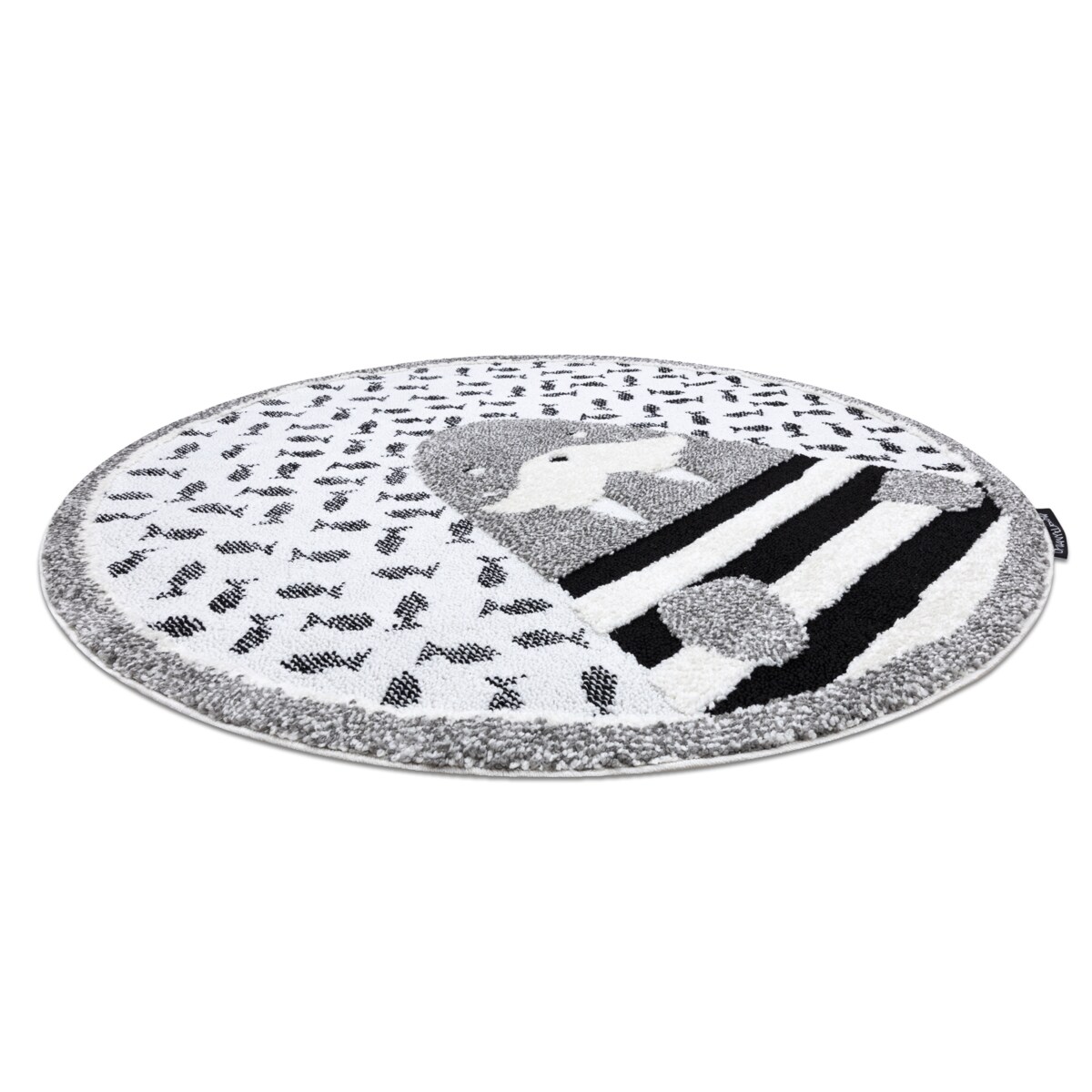 Dywan dziecięcy JOY Koło Walrus mors, dla koło 160 cm