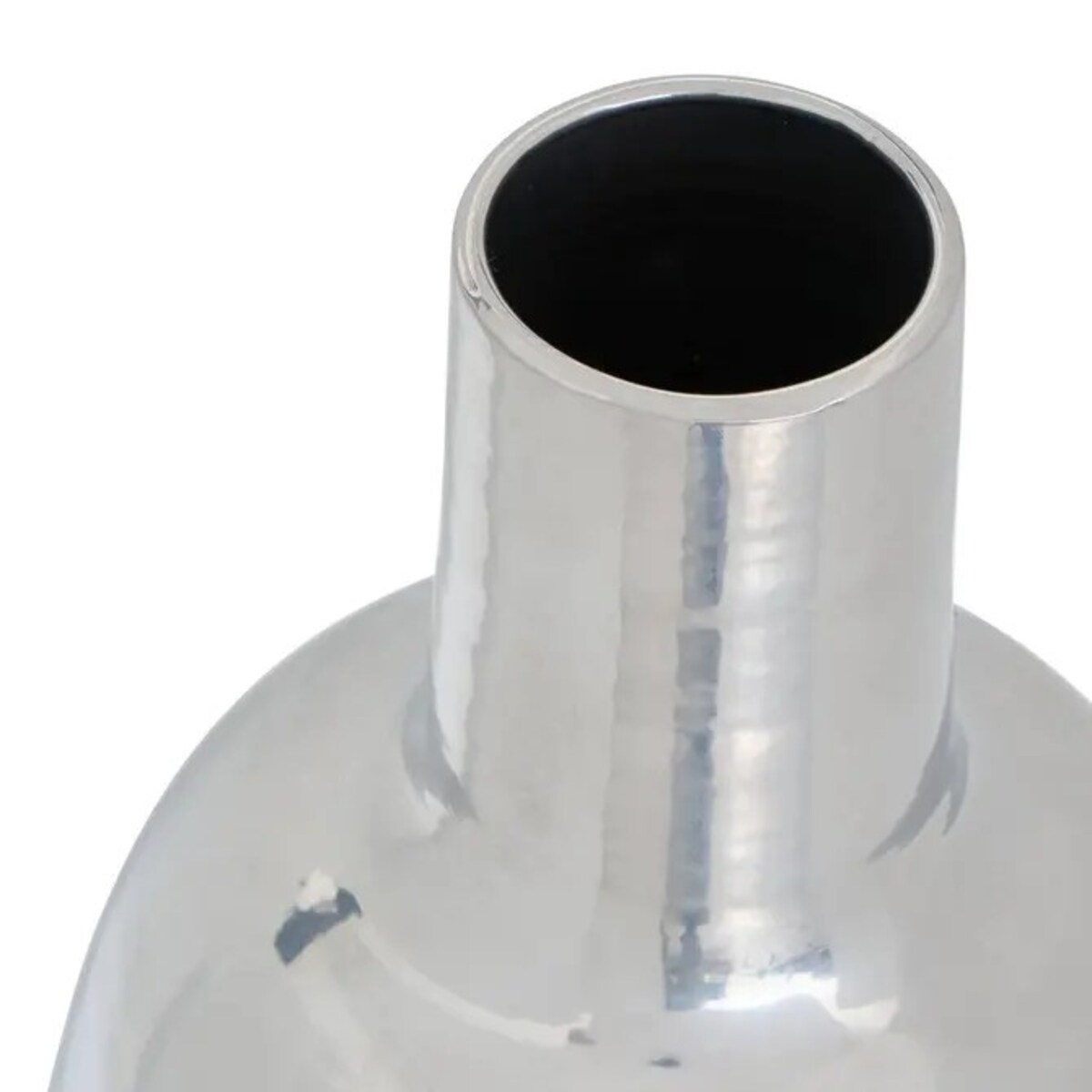 Wazon wysoki srebrny 79 cm, Reso
