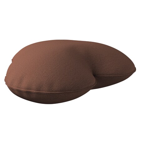 Poduszka Heart of Love, brązowy, 45x15x45cm, Happiness