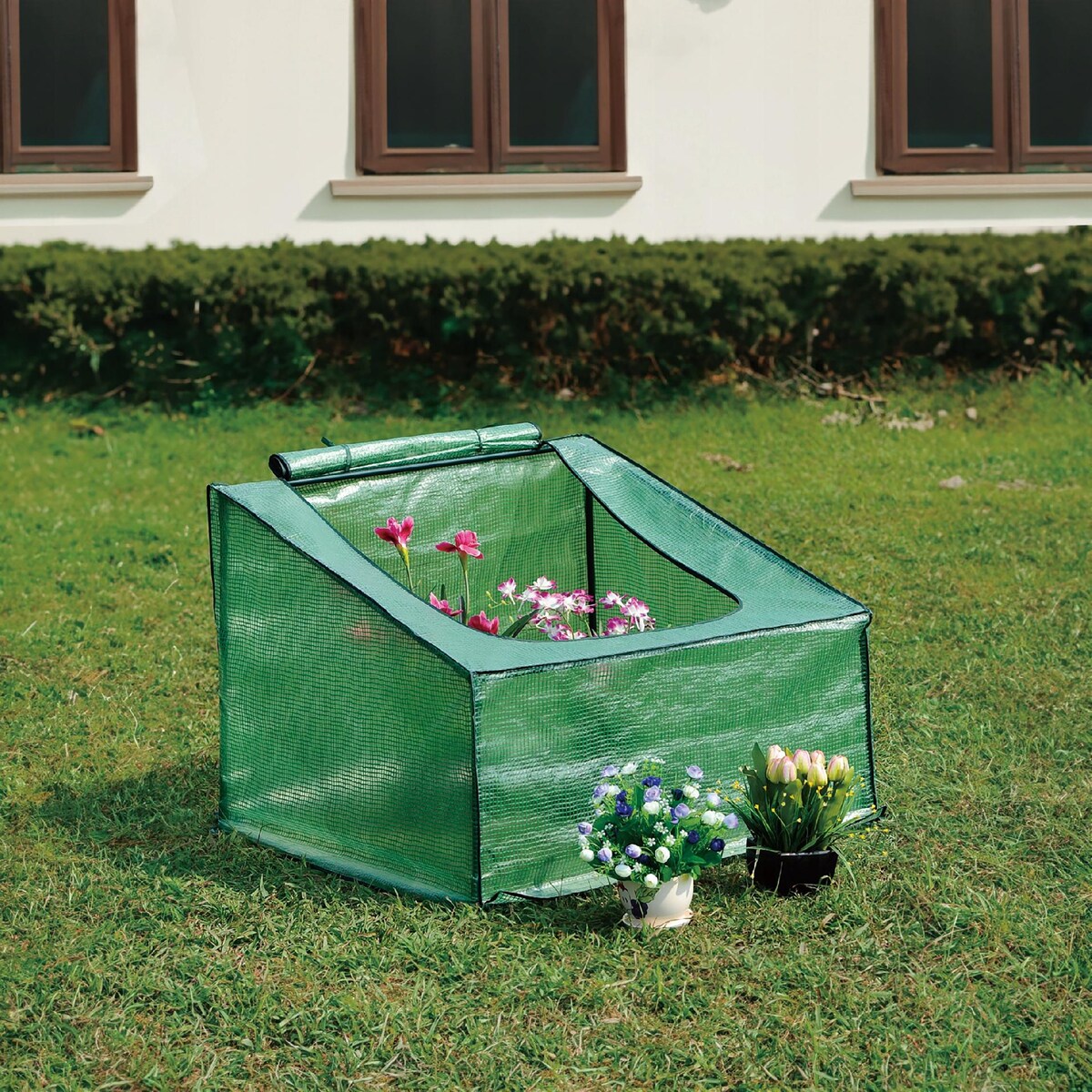 Mini Szklarnia Ogrodowa 70X90 Do Uprawy Roślin Na Grządkę