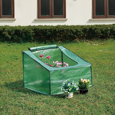 Mini Szklarnia Ogrodowa 70X90 Do Uprawy Roślin Na Grządkę