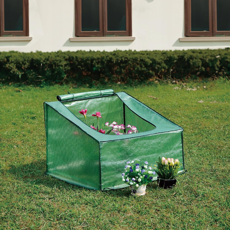 Mini Szklarnia Ogrodowa 70X90 Do Uprawy Roślin Na Grządkę