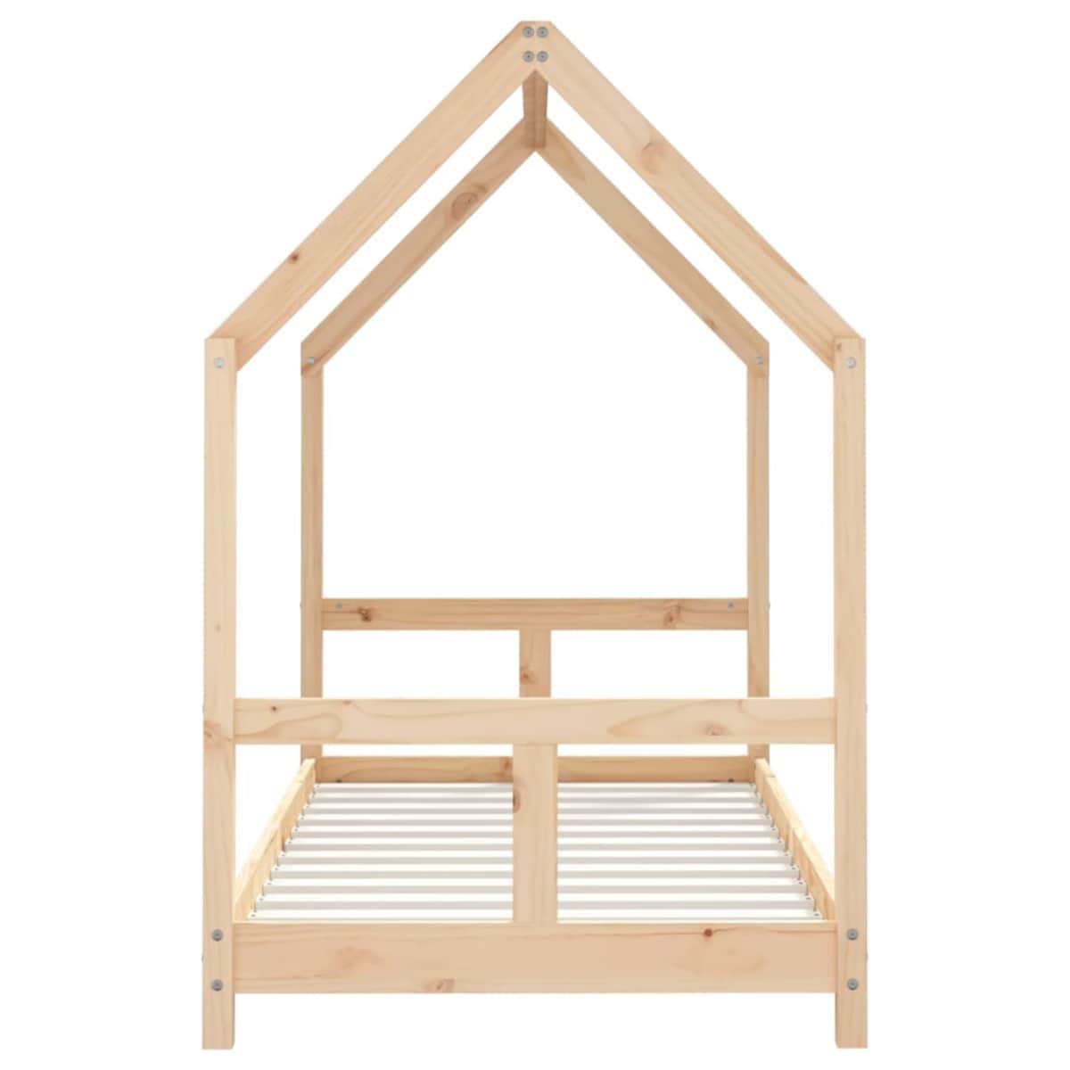 vidaXL Rama łóżka dziecięcego, 80x160 cm, drewno sosnowe