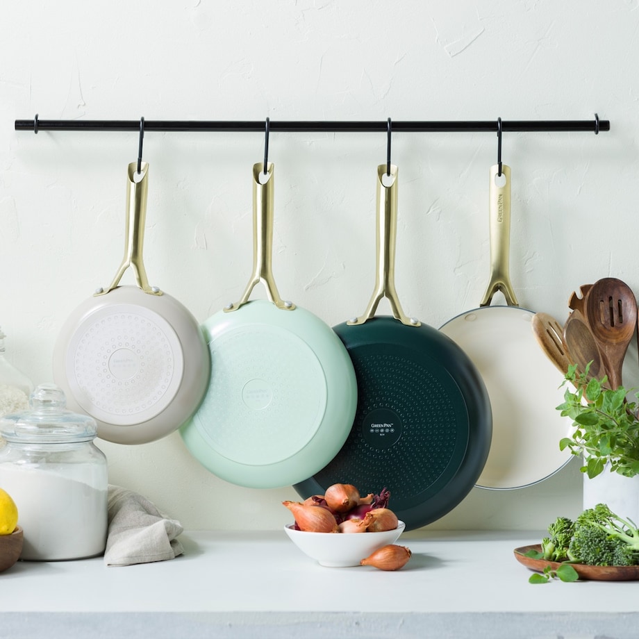 Patelnie ceramiczne SHADES Natural 20cm + 24cm + 28cm