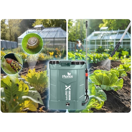 Opryskiwacz akumulatorowy Plonos PL-602 plecakowy elektryczny 16L 460201
