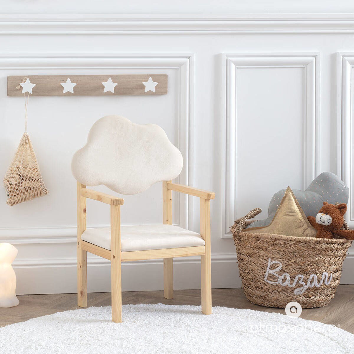 Wieszak dla dzieci, 4 haczyki