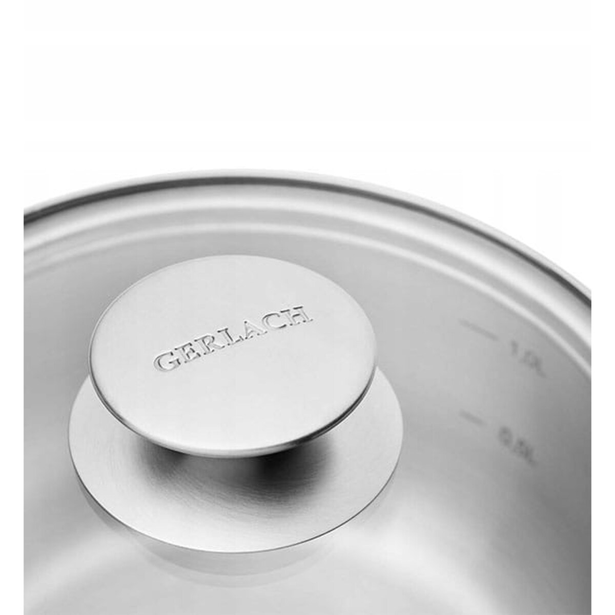 Zestaw Garnków Gerlach First Garnki Zestaw 7 Elementów Stalowe indukcja