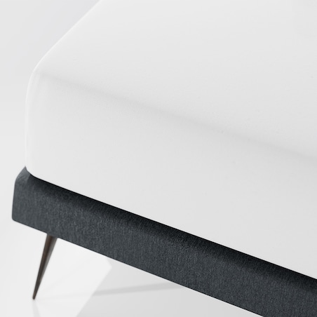 Prześcieradło białe 200x200 PAN MATERAC elastyczne bawełniane z gumką