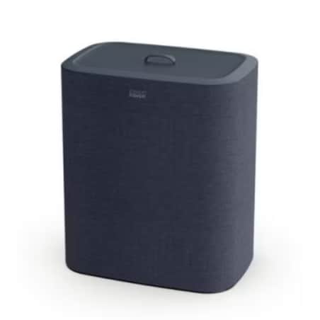 Kosz na pranie czarny Tota Trio, 90 l, Joseph Joseph