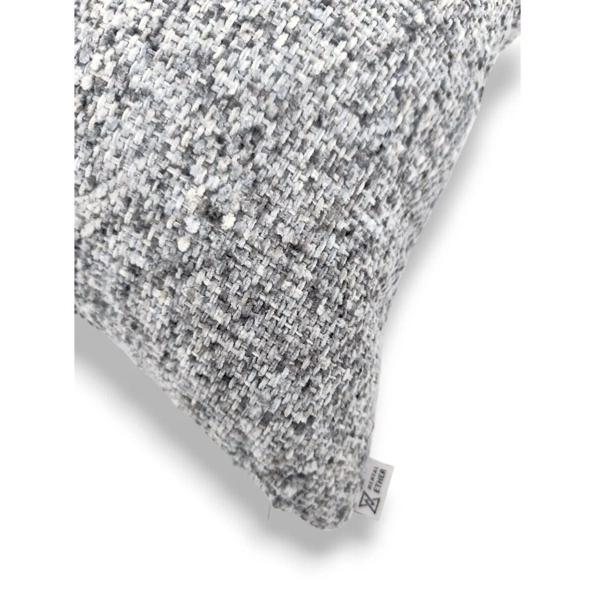 Poduszki dekoracyjne w zestawie Fiord Ronda Lines - szary z miodowym