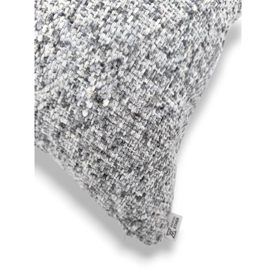 Poduszki dekoracyjne w zestawie Fiord Ronda Lines - szary z miodowym