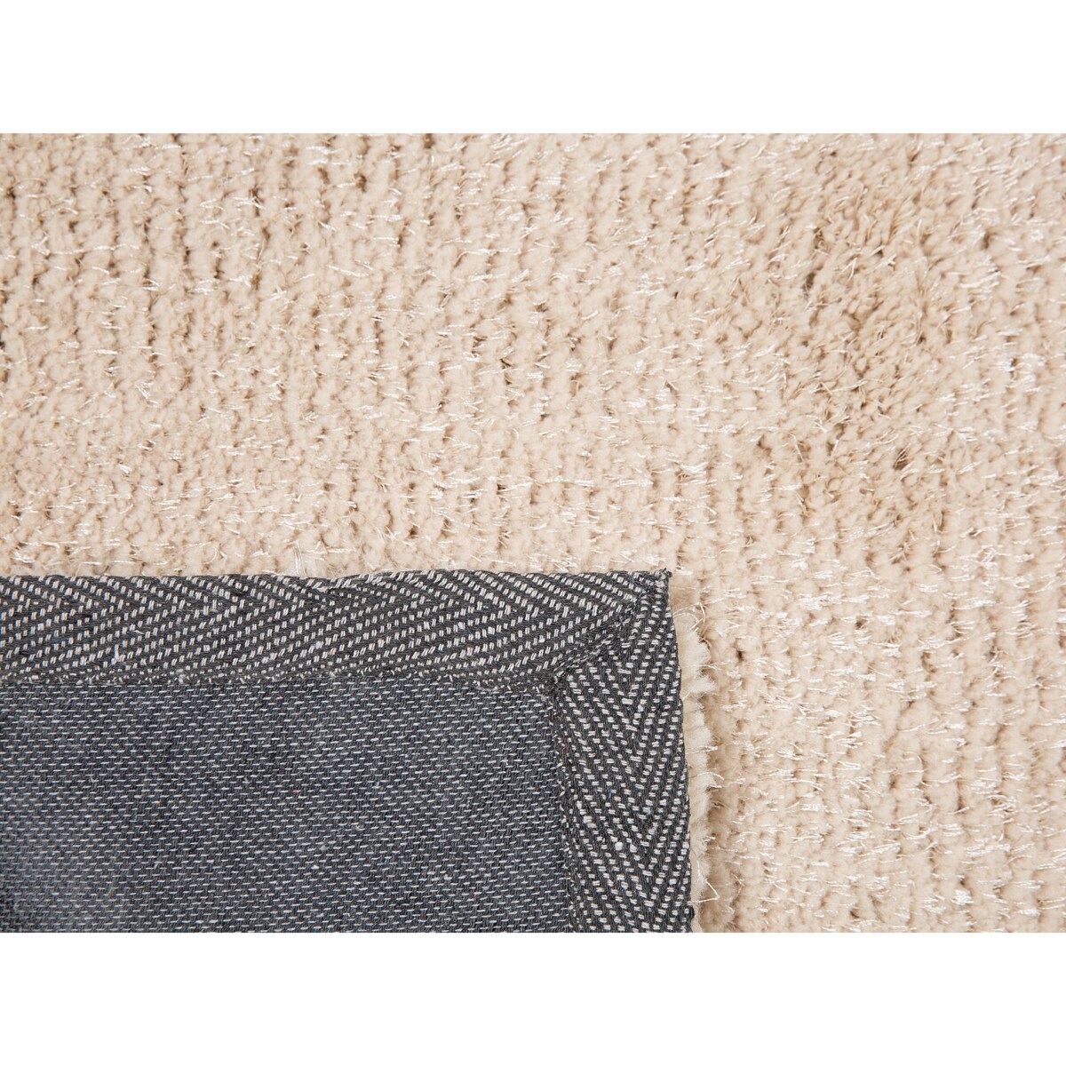 Dywan shaggy 160 x 230 cm beżowy DEMRE