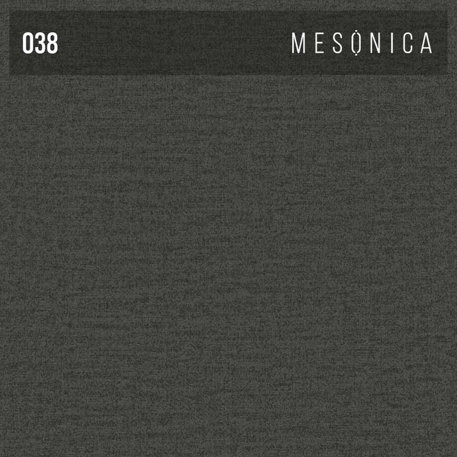 Puf Musso - ciemnoszary z pikowanym siedziskiem