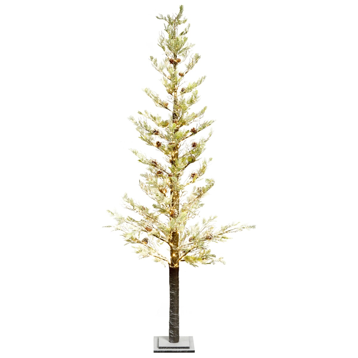 Dekoracja ogrodowa LED GRENIVIK Choinka 245 cm Biały