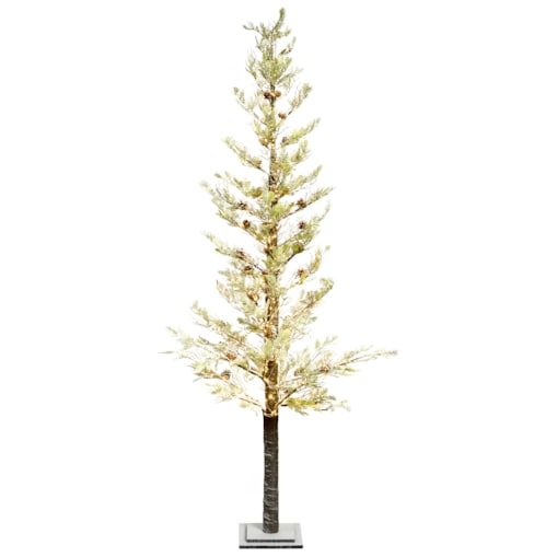 Dekoracja ogrodowa LED GRENIVIK Choinka 245 cm Biały