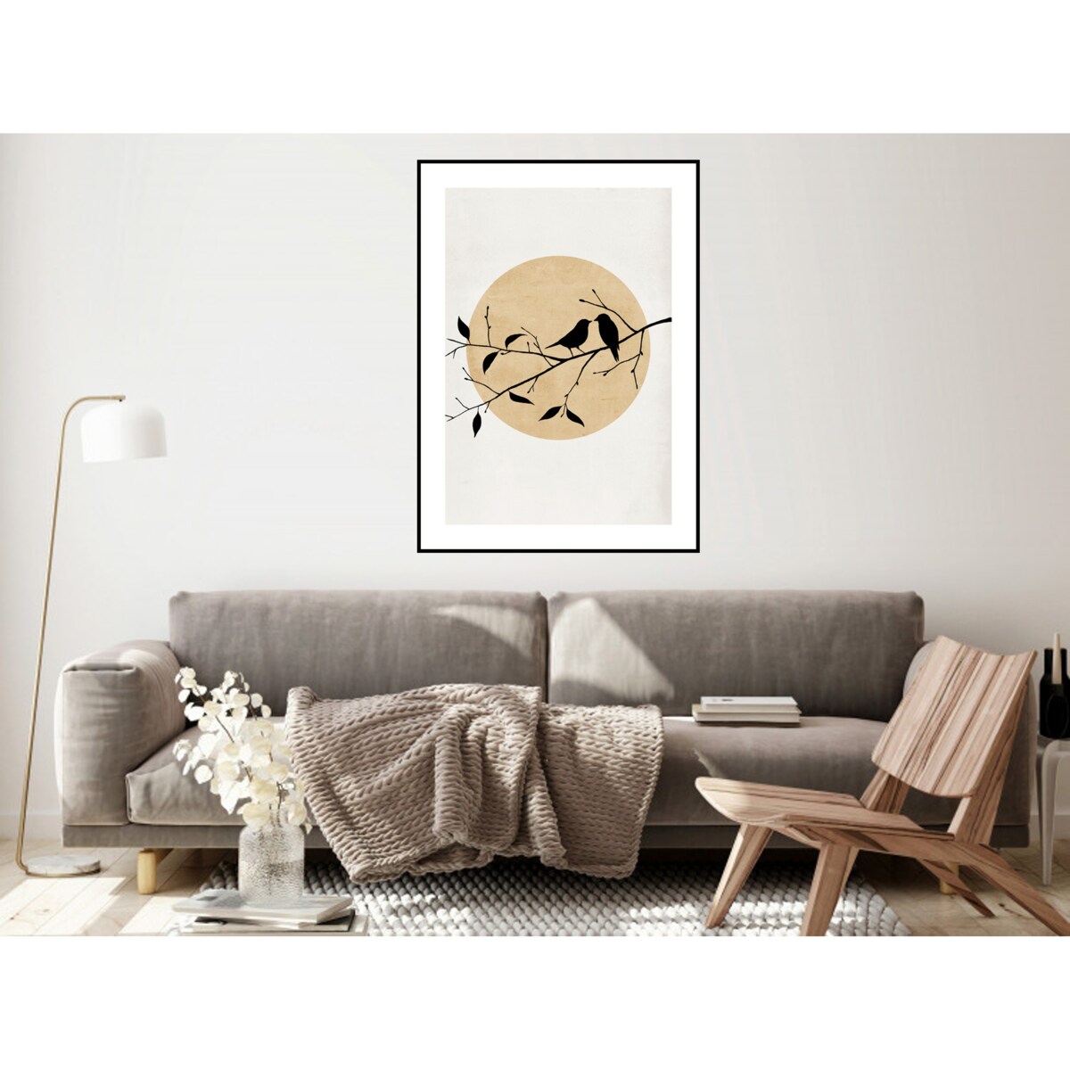 Poster Story, Plakat, Obraz - Złote Ptaki, wymiary 50 x 70 cm