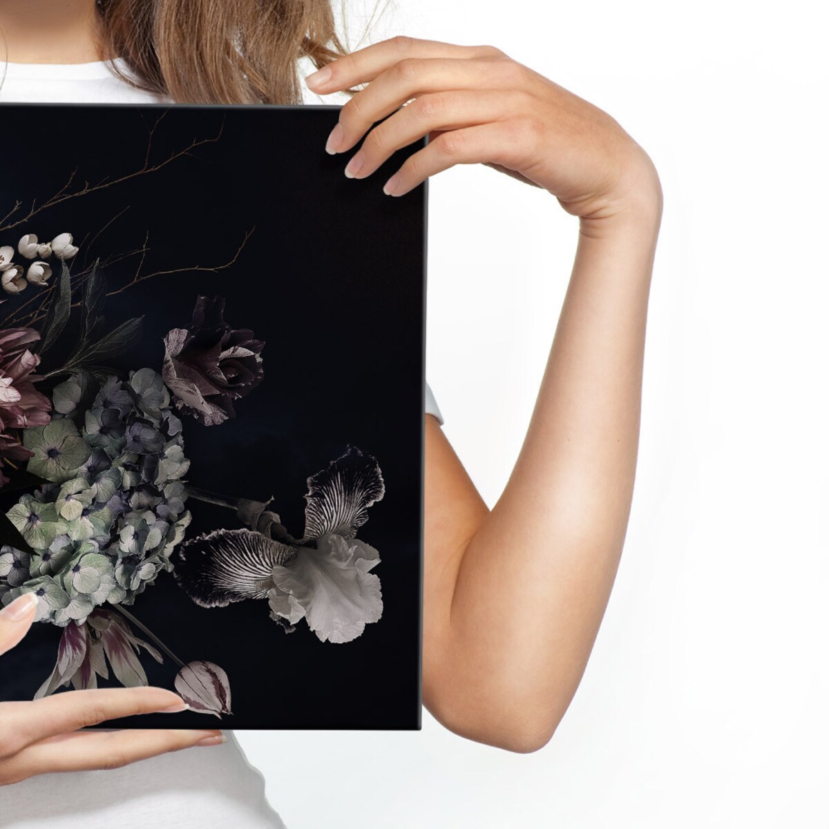 Obraz barwne piwonie w styl vintage 120x80cm