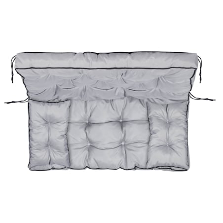 Poduszka Na Huśtawkę Ogrodową 100X60X50 Cm + 2 Poduszki Ogrodowa Na Ławkę