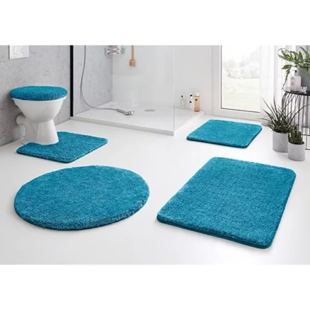 Kleine Wolke Relax Dywanik WC niebieski 55x 55 cm