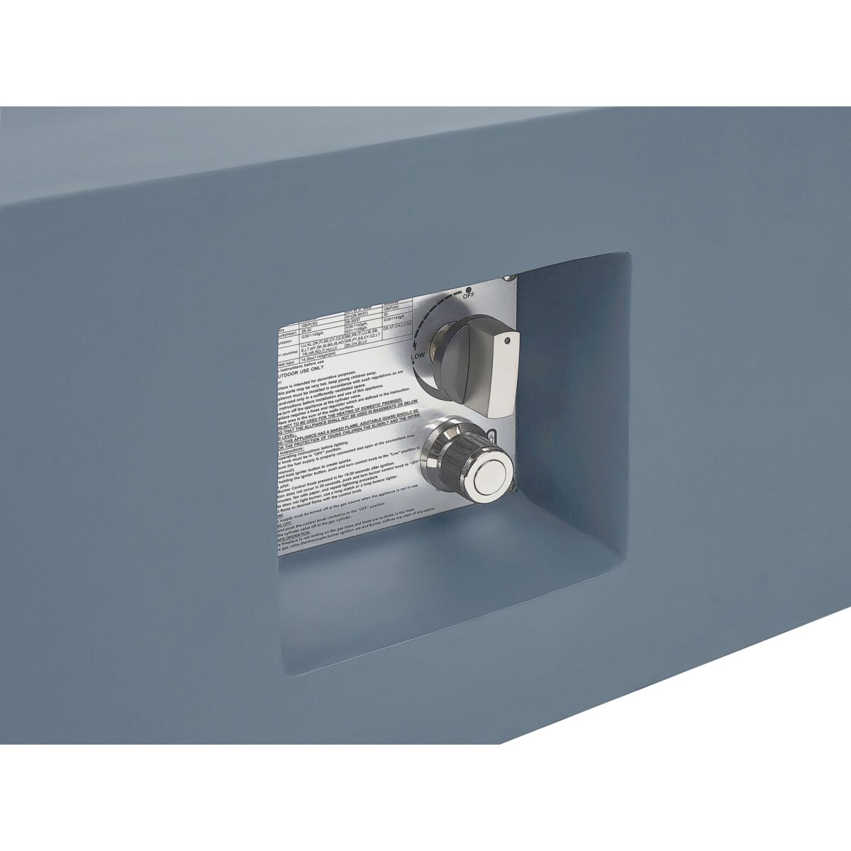 Palenisko ogrodowe szare PAVO II