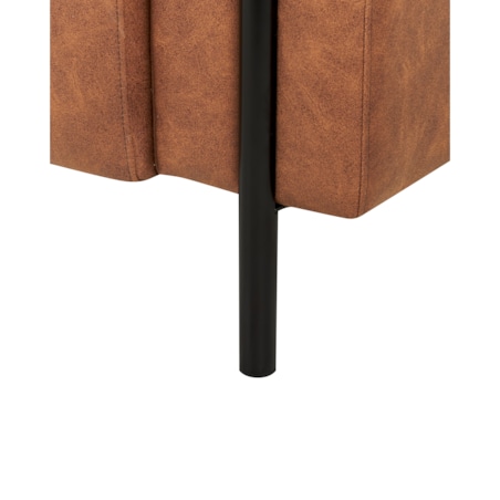 Fotel Złoty brąz ASKIM