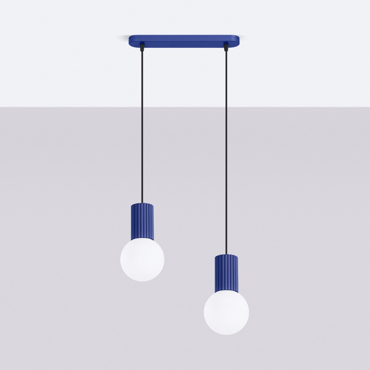 Lampa wisząca HALO 2L ultramaryna