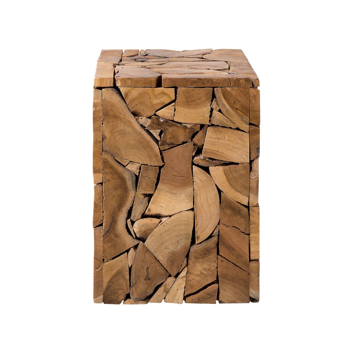 Stolik pomocniczy drewno tekowe NELSON