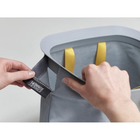 Kosz na pranie szary Tota, 90 l , Joseph Joseph