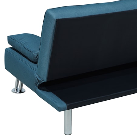 Sofa rozkładana dla 3 osób ROXEN Niebieski