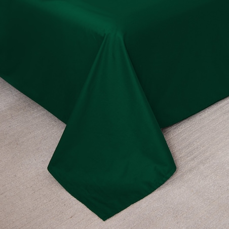Prześcieradło Bawełniane Bez Gumki 140X250 Zielone