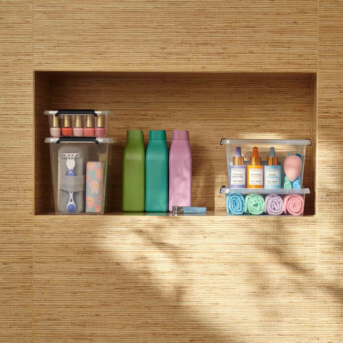 Pojemnik Plastikowy Pudełko Z Pokrywą Do Przechowywania Box Organizer 2,5L