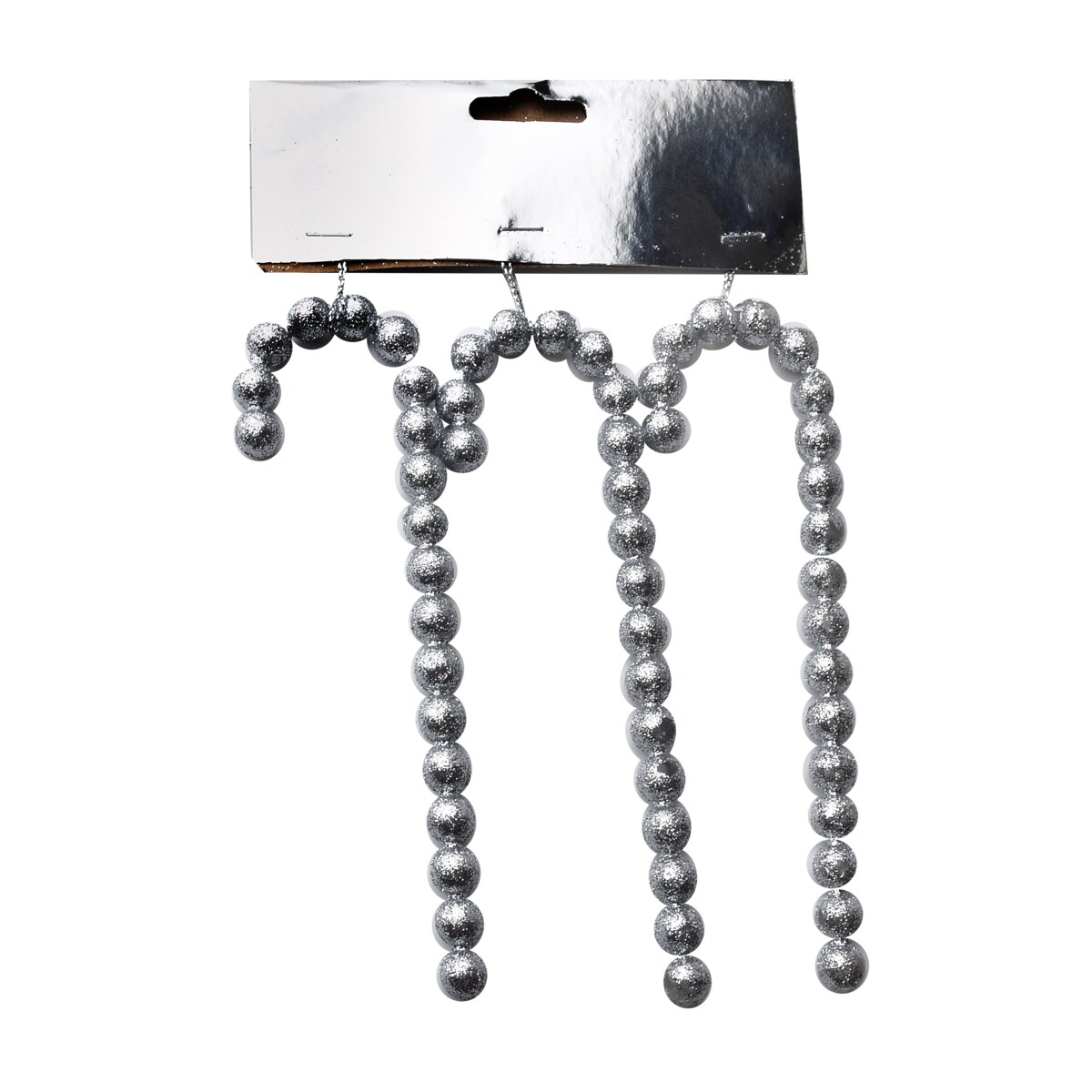 SANTA LILA Komplet 3 zawieszek 0,8x4xh14laska srebrna