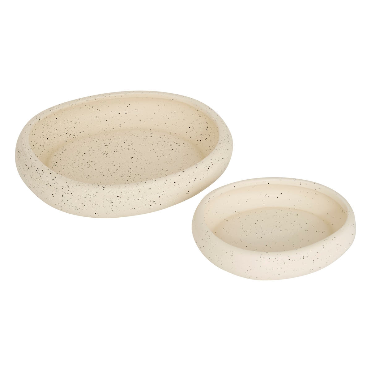 Ceramiczne patery dekoracyjne WONJA, 2 sztuki