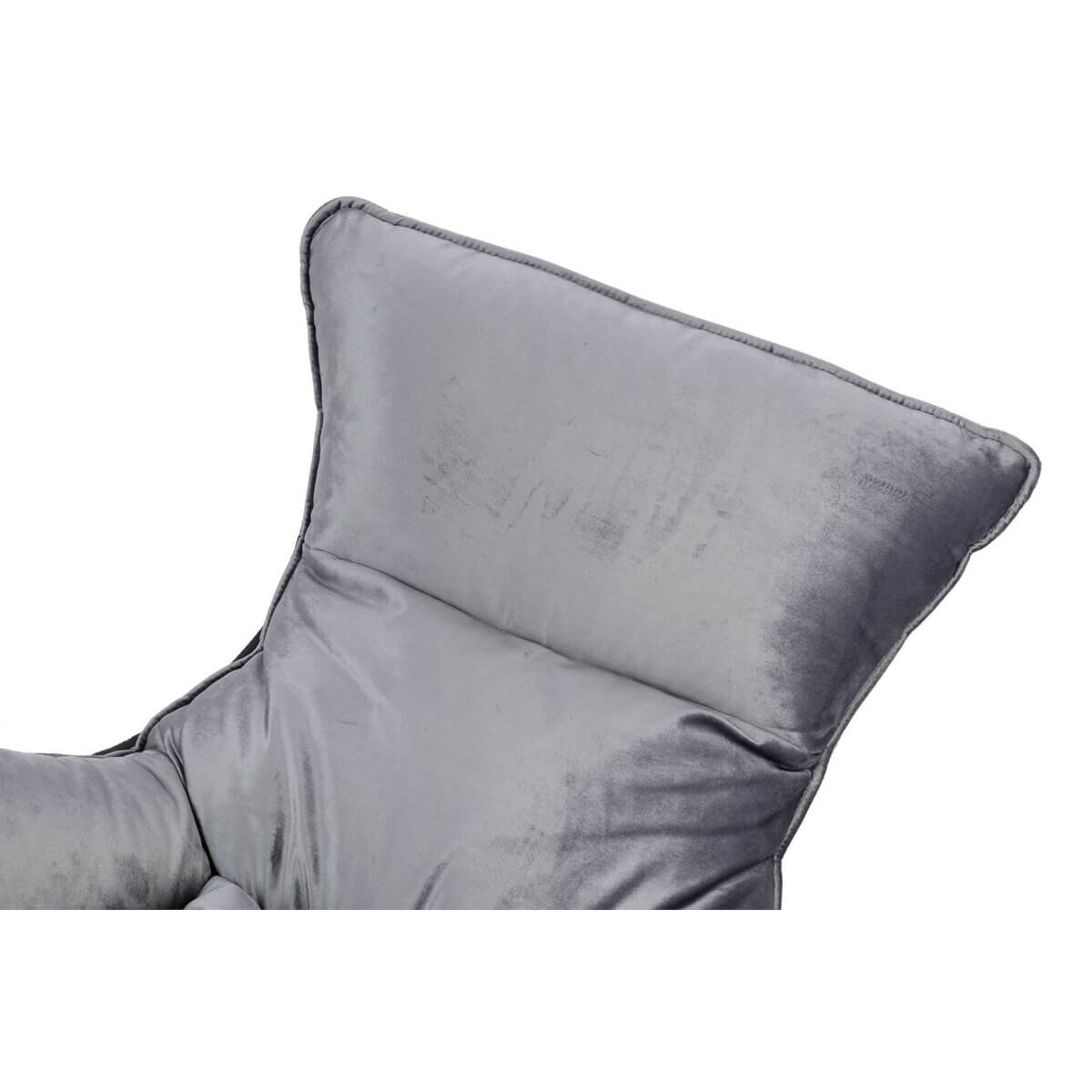 Salonowy fotel Otilia Stand Velvet z welurową poduszką, King Home