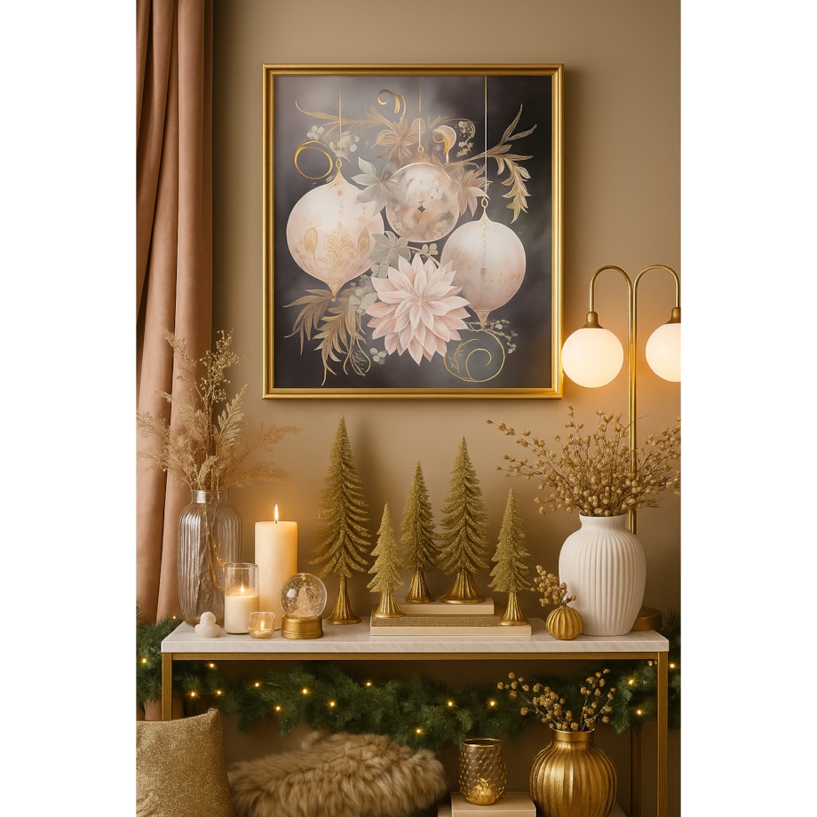 Plakat Stroik Bombki 70cm x 90cm