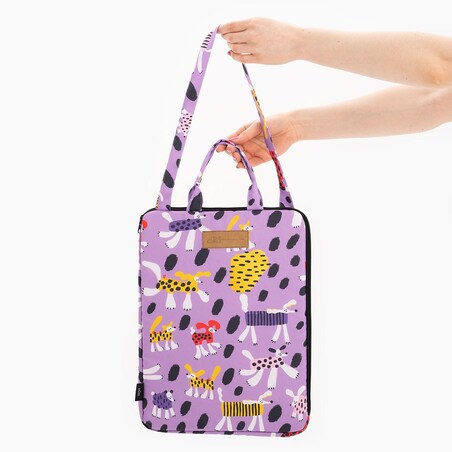 Etui na laptop "Piesy floresy"