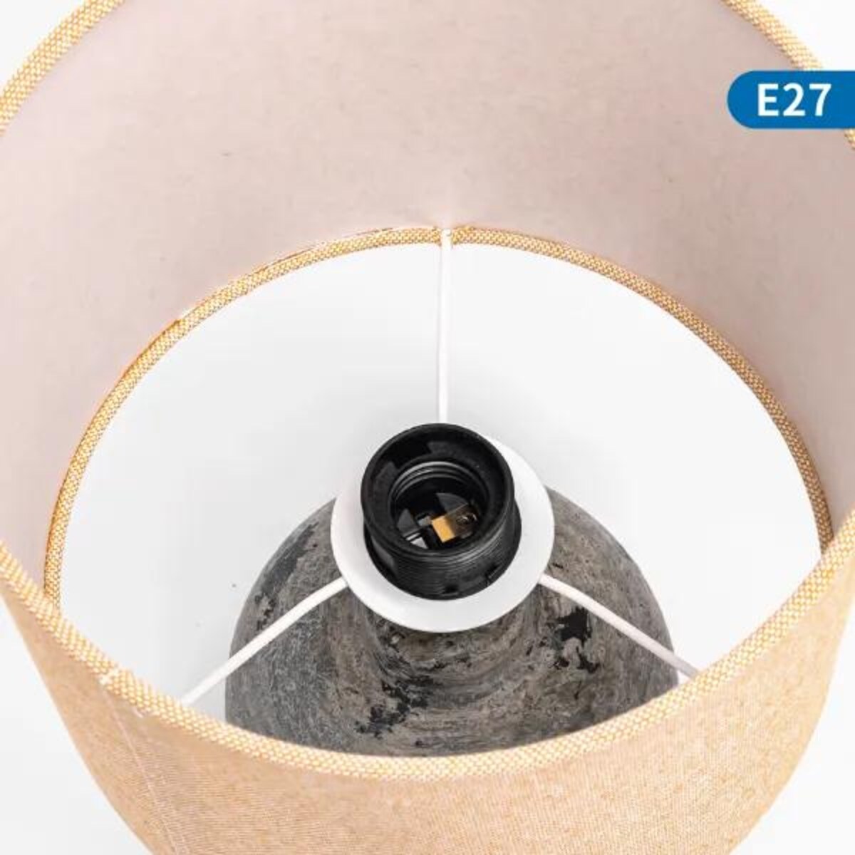 Ceramiczna lampa stołowa FARA 31 cm