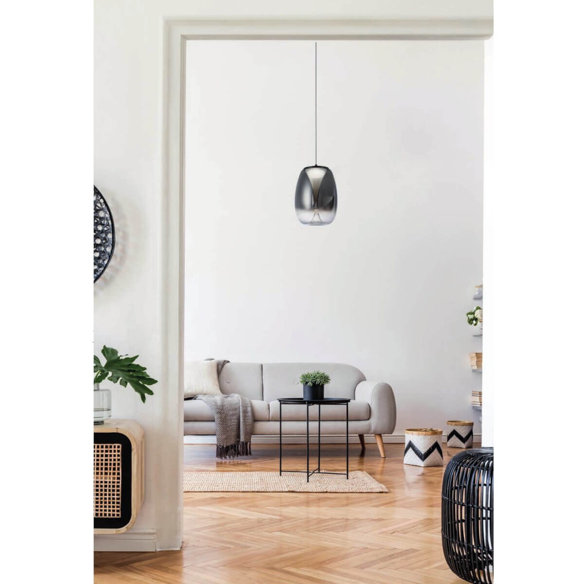 Ledowa lampa wisząca PAMELA AZ6185 Azzardo LED 15W 3000K złota