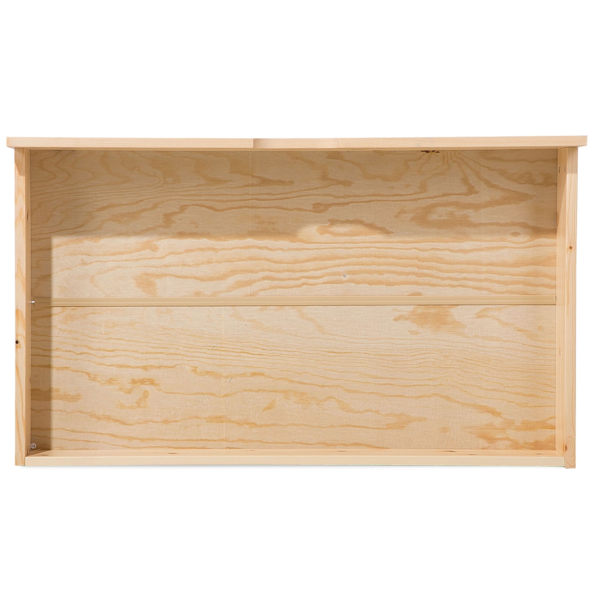 Zestaw 2 szuflad pod łóżko drewniany jasny RUMILLY