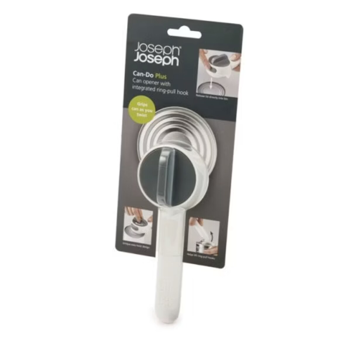 Otwieracz do puszek Can-Do Plus, 6.2 x 18 x 5 cm, Joseph Joseph