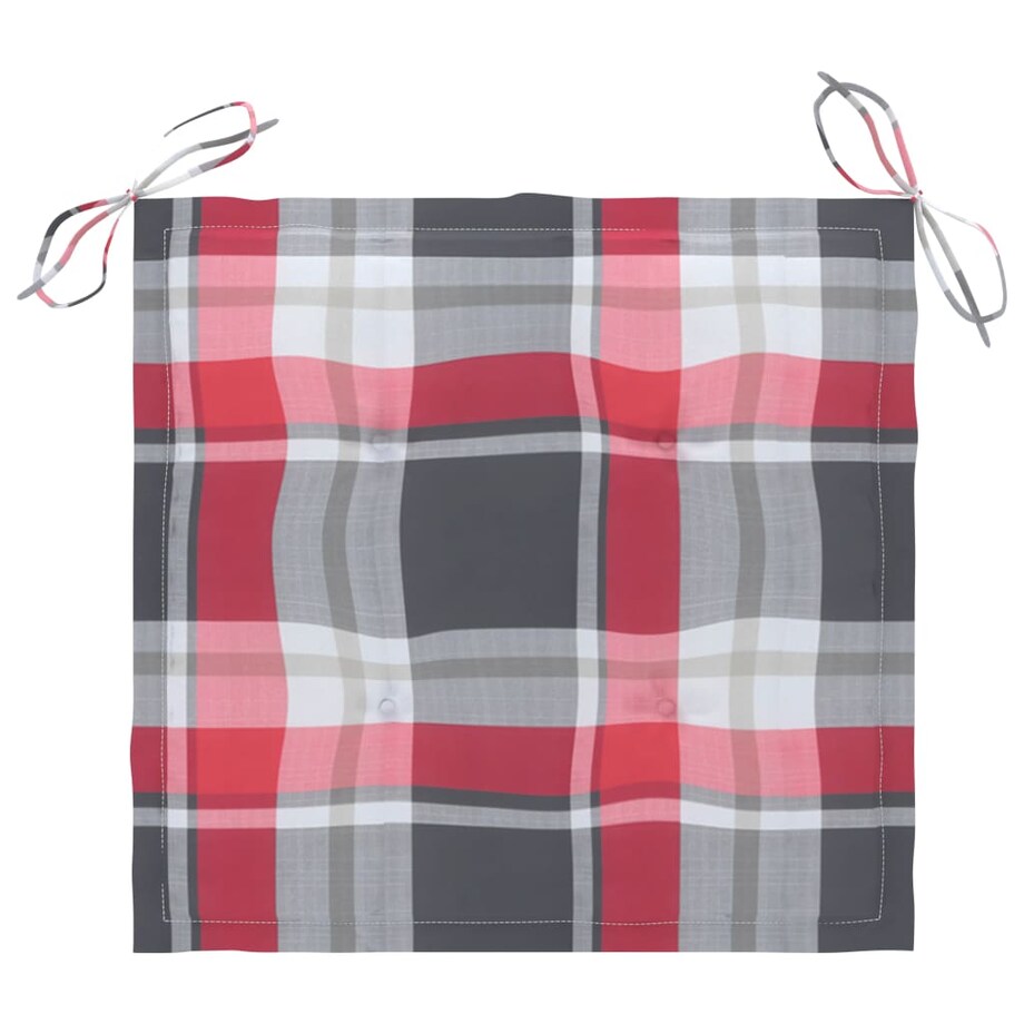 vidaXL Składane krzesła ogrodowe z poduszkami, 2 szt., bambusowe