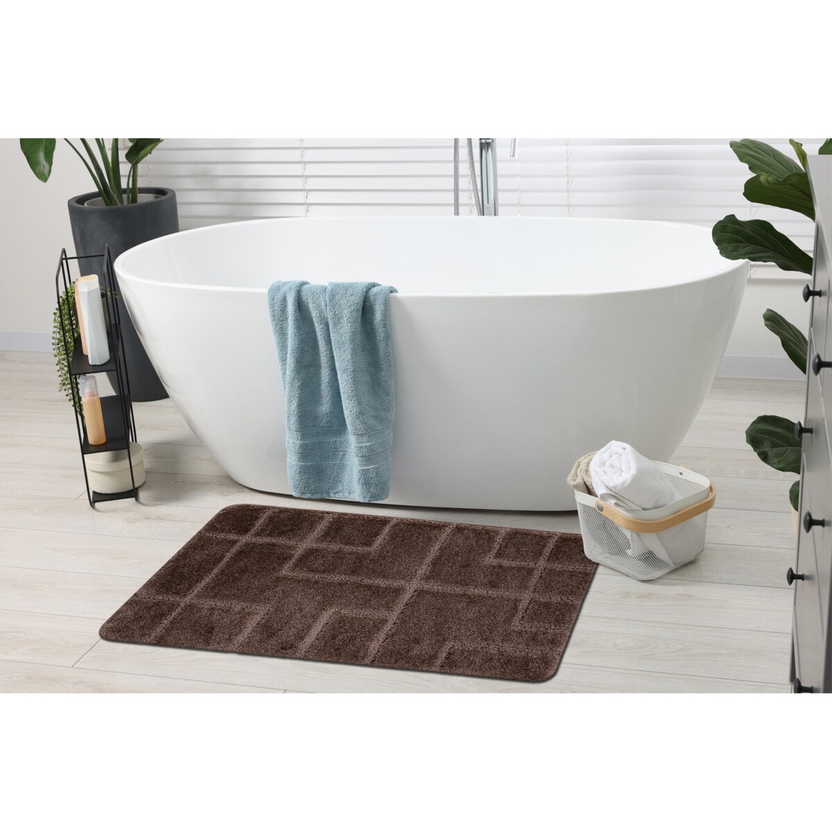 Dywan łazienkowy SUPREME LINES linie, 50x80 cm