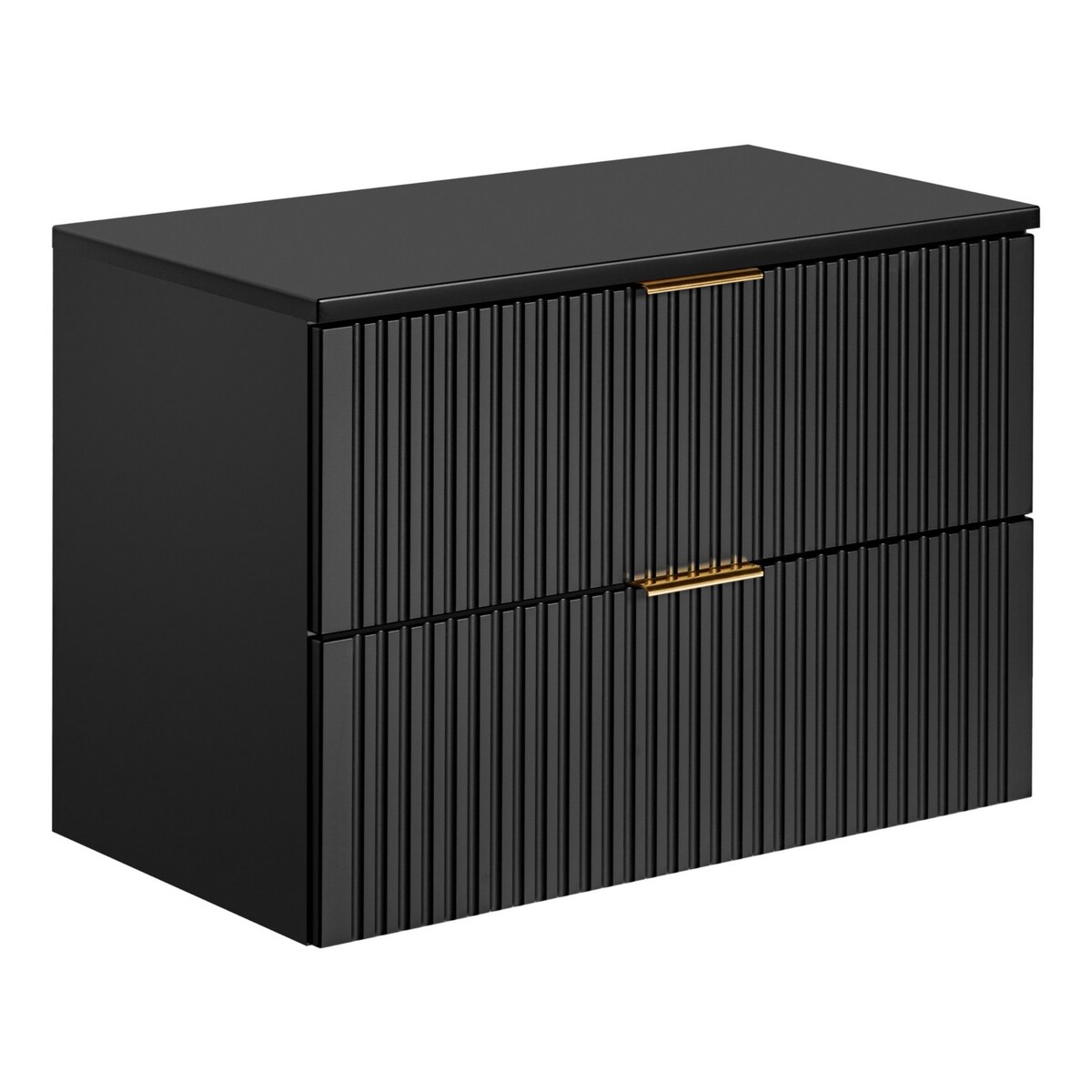 Komplet mebli łazienkowych ryflowanych Cormad