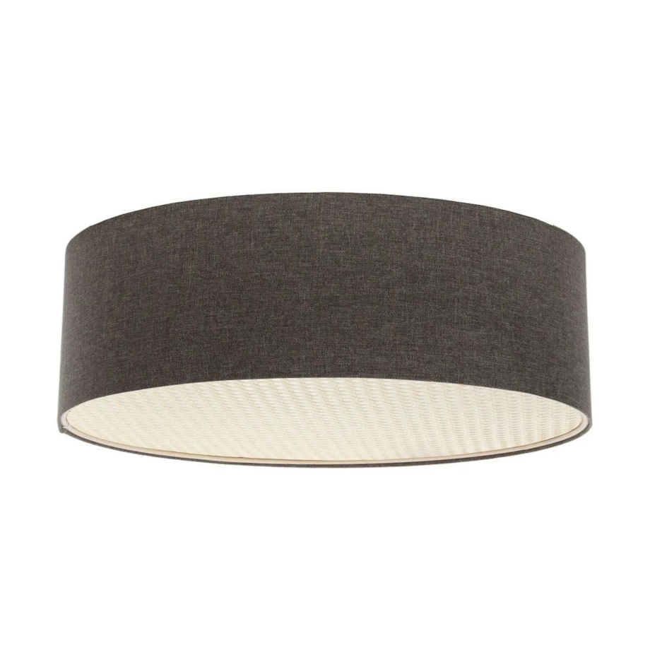 Plafon sufitowy ERUTAN RATTAN 40 szary