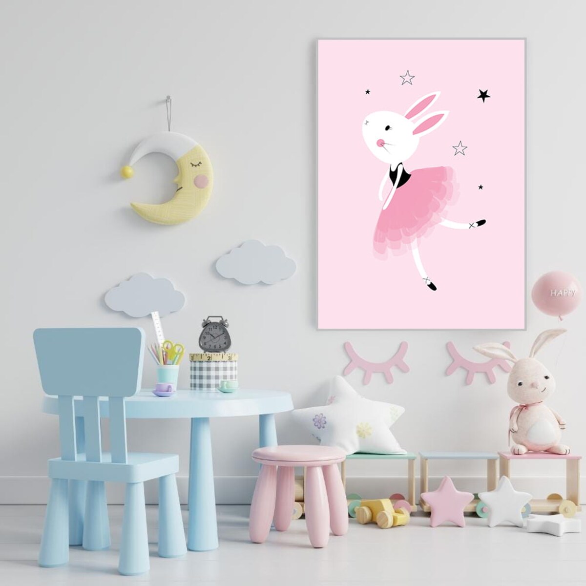 plakat cute ballerina 1 30x40 cm