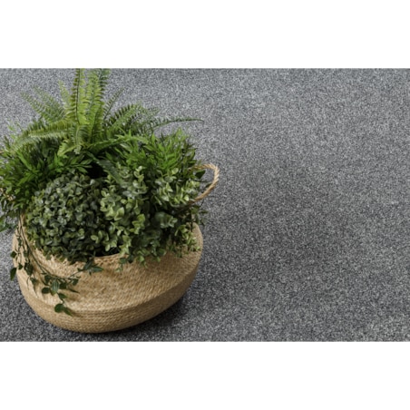 DYWAN koło MOORLAND szary koło 133 cm