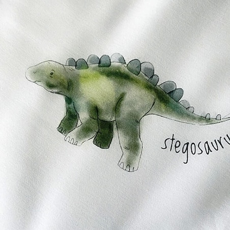 Poszewka Dinozaury 70 x 80 cm