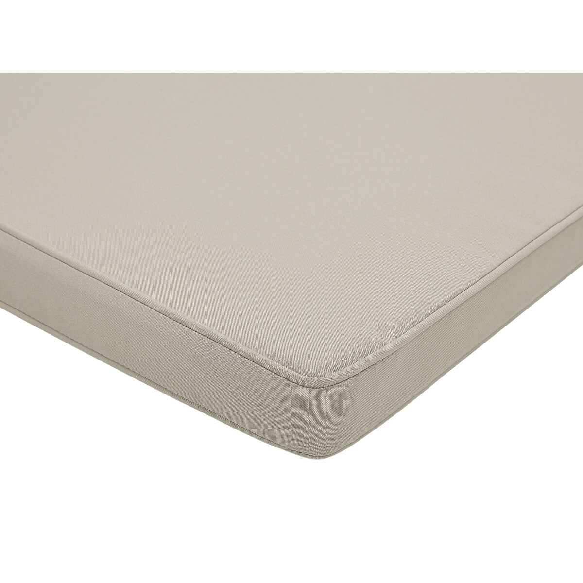 Ławka ogrodowa z poduchą VIVARA 120 cm Certyfikowane drewno akacjowe Beżowy