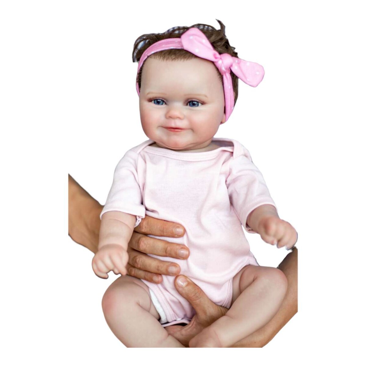 Lalka Winylowa Reborn Baby Dol JAK ŻYWA bobas PREZENT NA ŚWIĘTA DLA DZIECKA