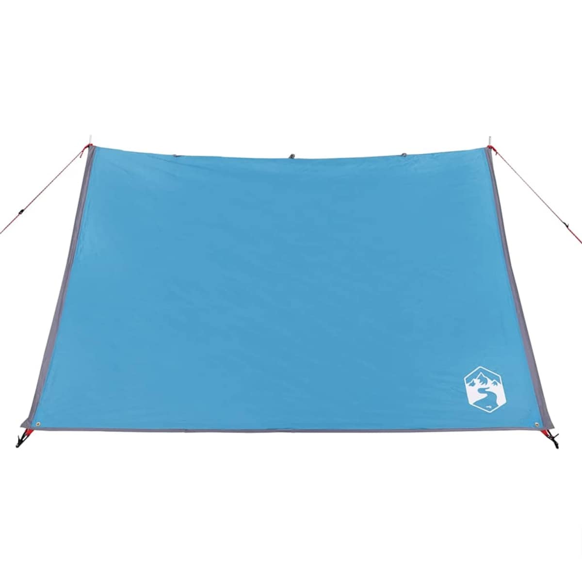 vidaXL Namiot turystyczny, 2-os., niebieski, wodoszczelny